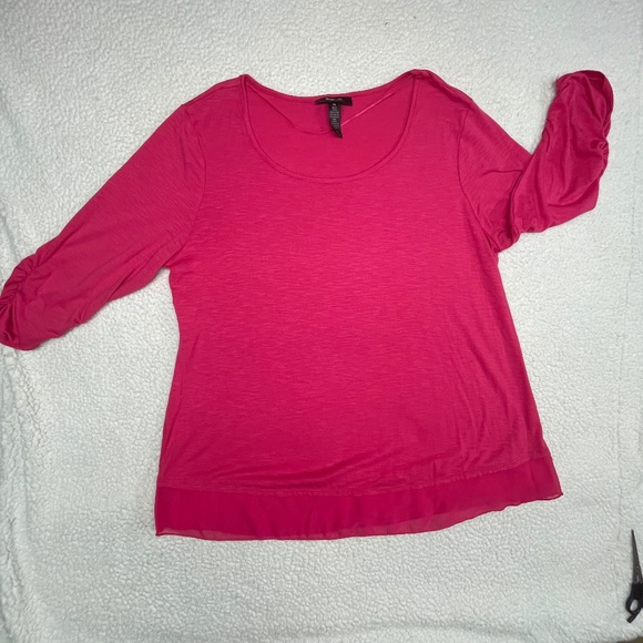 Women’s  Pink XL Style & Co.Top - Picture 1 of 13